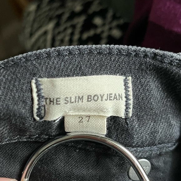 Madewell Slim Boy Jean in Lunar Wash - Size 27 - Picture 3 of 3